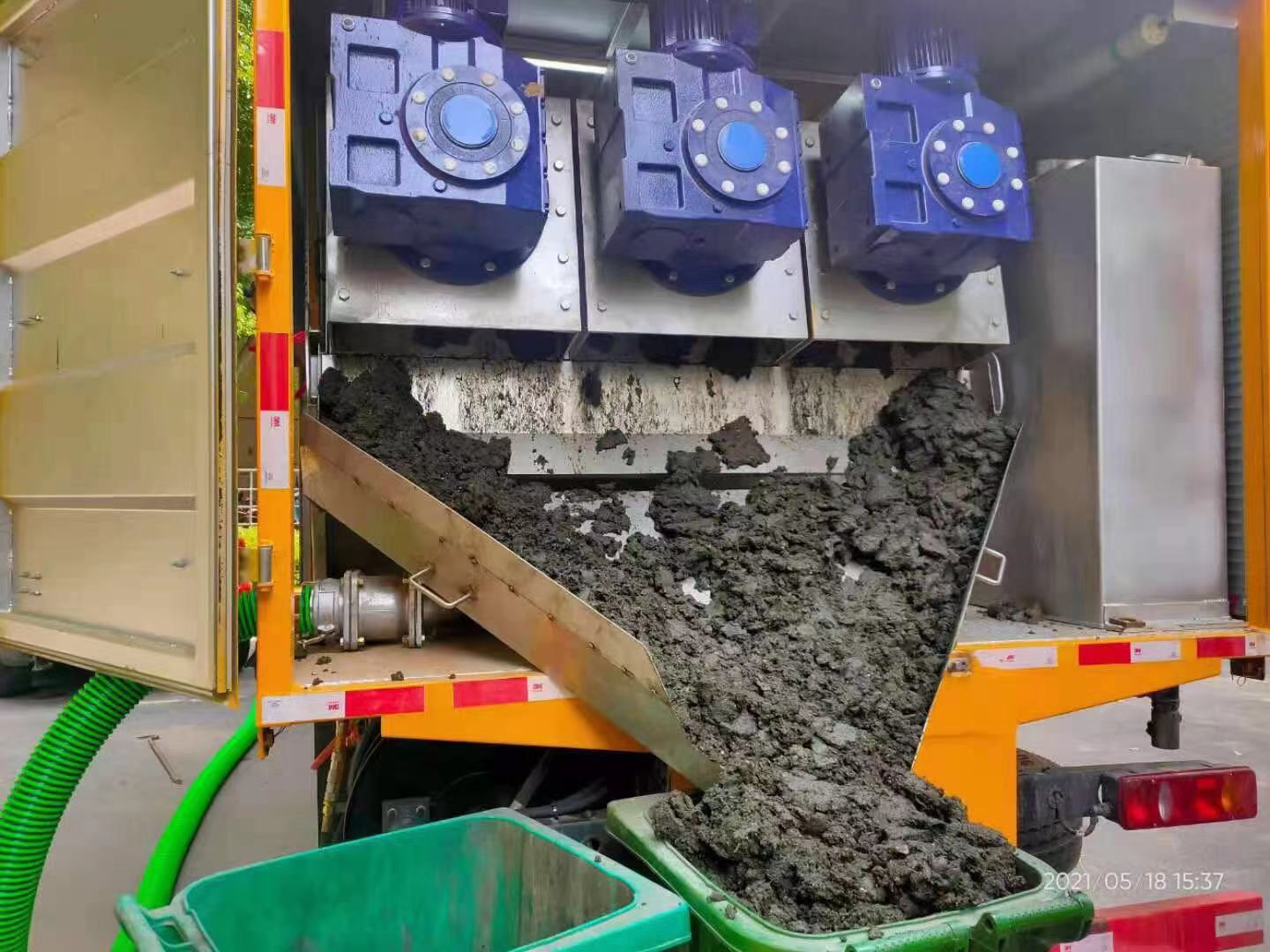 玉屏化粪池清掏城市维护站-泥浆净化干湿分离处理